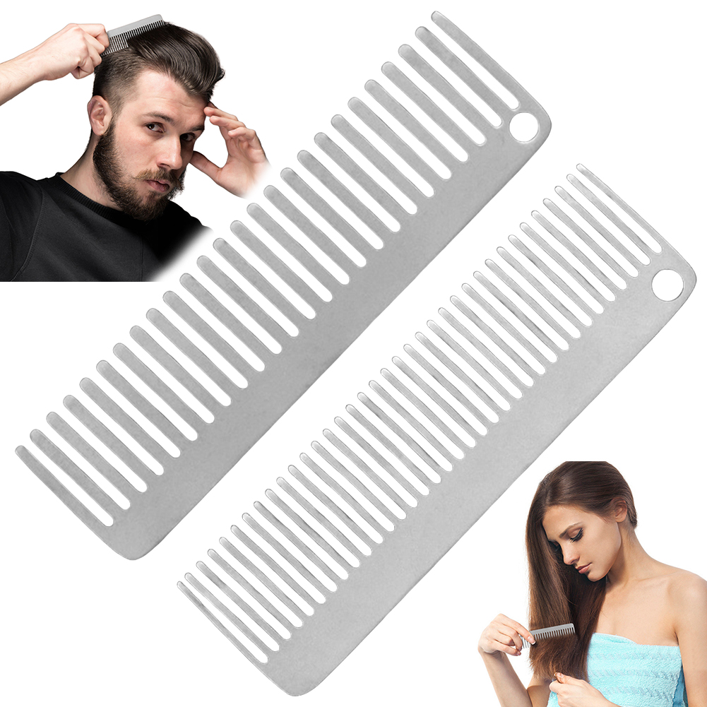 Comb Pocket Titanium - Pente de Titânio Antiestático Portátil para