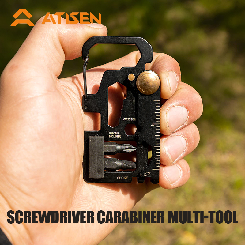 Multitool Credit Card - Cartão de bolso carteira multiferramenta -