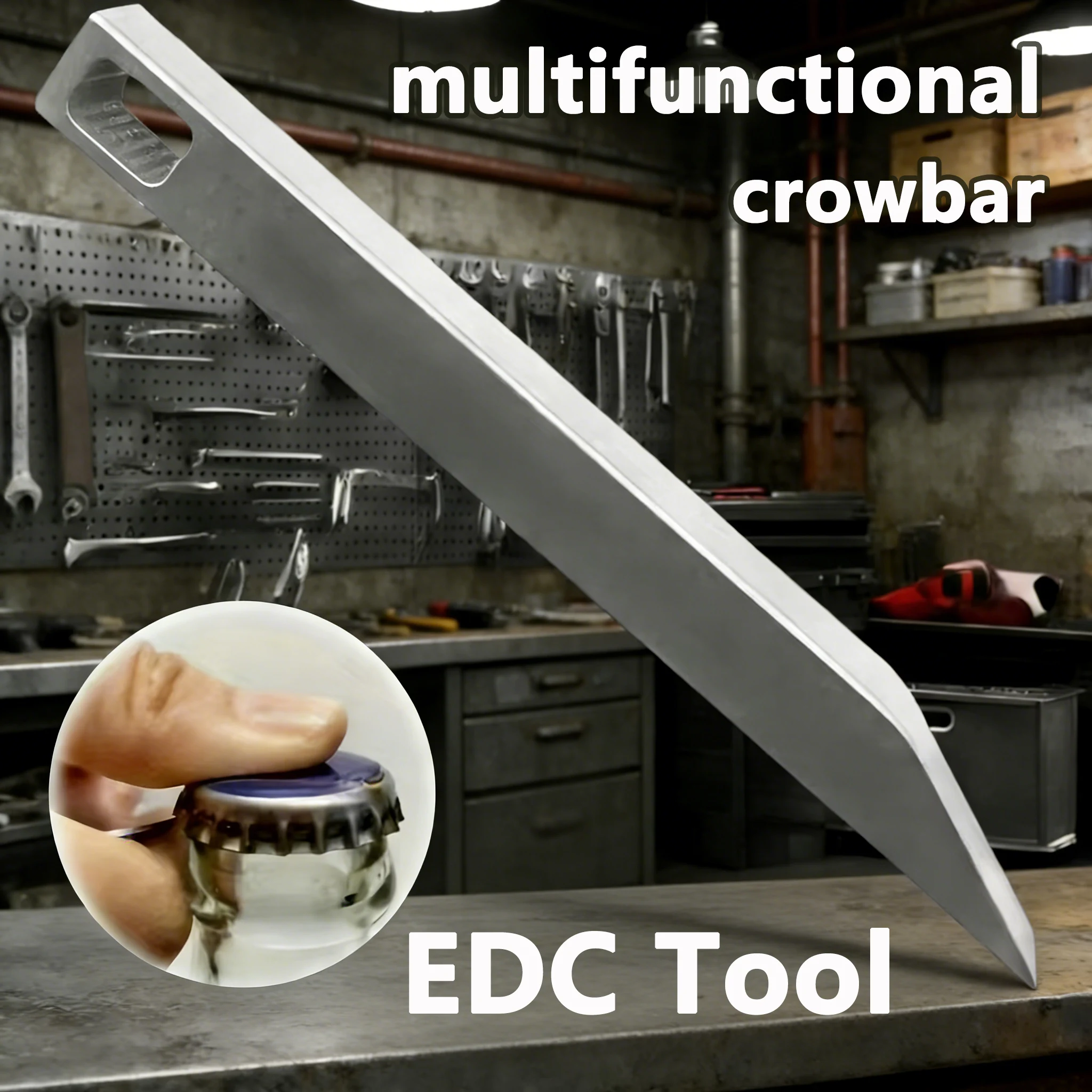 Edc Everyday Carry - Chaveiro Multiferramenta Reforçado de Aço Inoxidável