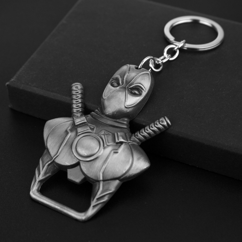 Carabiner Keychain - Chaveiro Deadpool Personalizado e Moderno, Abridor