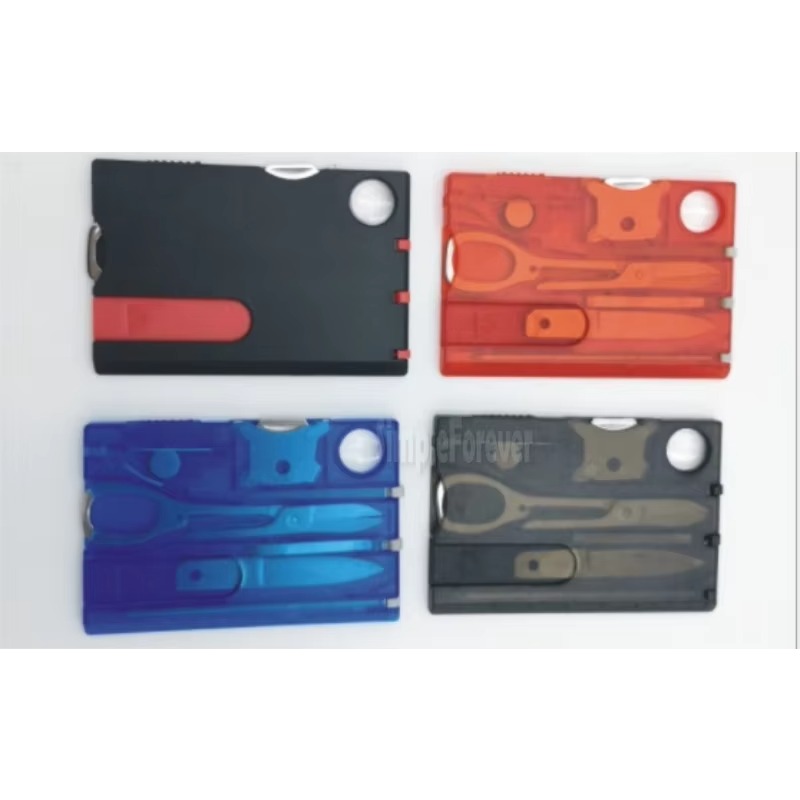 Multitool Credit Card - Alta qualidade 10 em 1 bolso
