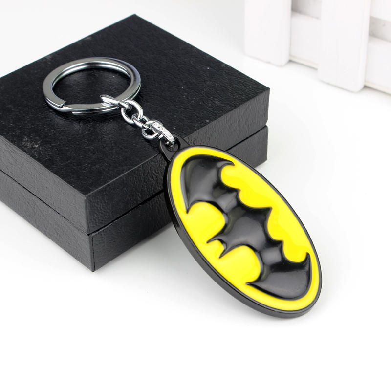 Chaveiro de metal oval preto e - Carabiner Keychain avaliação e preço