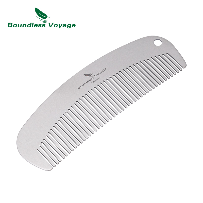 Pente de Cabelo e Barba em Tit - Comb Pocket Titanium avaliação e preço
