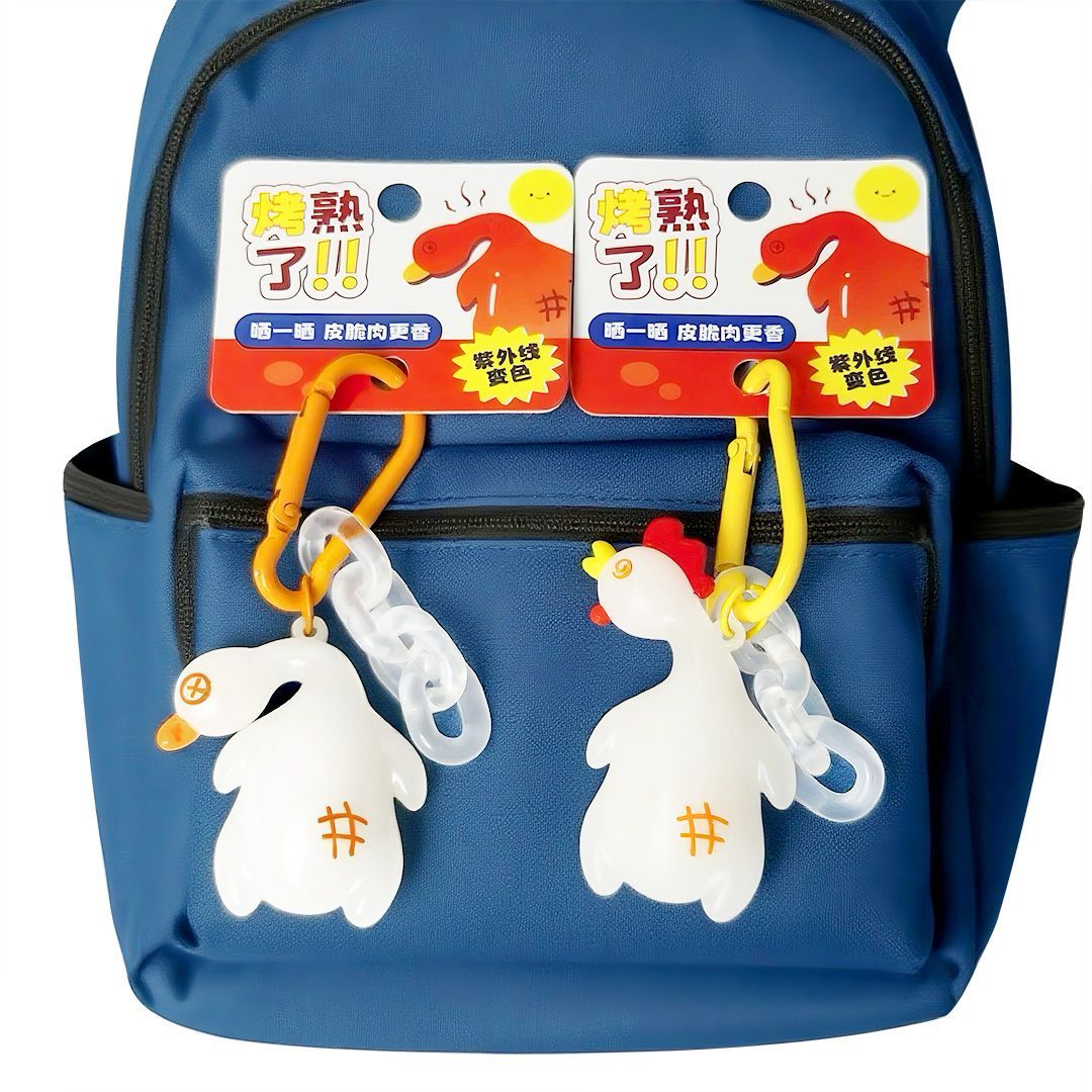 Pingente de Pato Assado Colori - Carabiner Keychain avaliação e preço