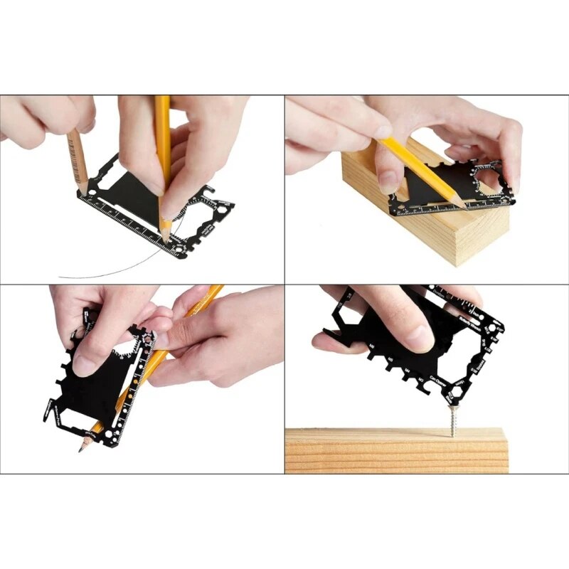 Portable Multipurpose Gear Gad - Multitool Credit Card avaliação e preço