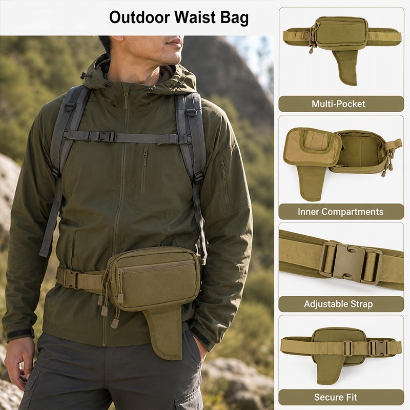 Bolsa de Cintura Multifunciona - Edc Concealed Carry avaliação e preço